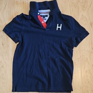 Tommy Hilfiger Navy Blue Kids Polo Shirt